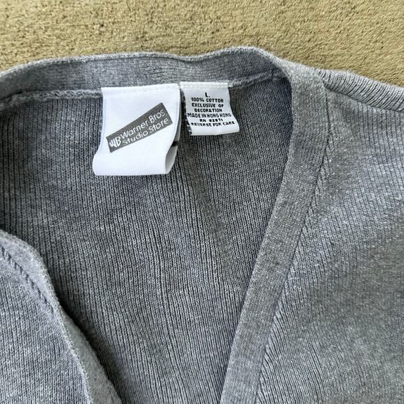 Vintage Tweety Warner bros cardigan sz large - Picture 2 of 4